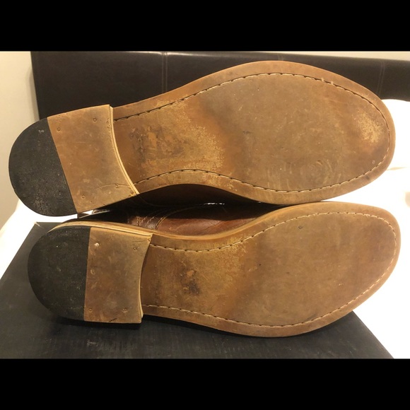 Mens brown leather boots. - Picture 7 of 8